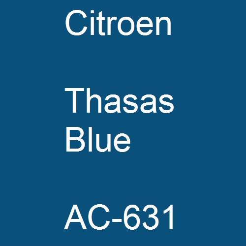 Citroen, Thasas Blue, AC-631.